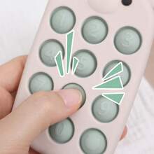 Bear Shaped Silicone Finger Press Toy - Multicolor - View 3