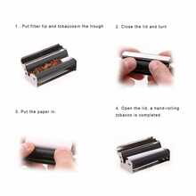1pc New 110mm Cigarette Roller With Cover, 8mm Diameter Cigarette Maker, Can Roll 8mm Diameter, 110mm Length Cigarettes, Portable Compact Manual Cigarette Rolling Machine - 110MM - View 8