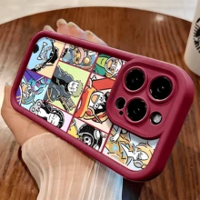 Esta funda para teléfono con diseño de dibujos animados de One Piece es compatible con Apple  16E/15/14/13/12/11/PRO/PLUS/PROMAX/MINI, S/A/M/NOTE, S/G/EDGE/E, Transition Spark/HANTOM/CAMON/INFINIX, Honor 400/PLAY/X/Y, OPPO Reno/A/F, 14/Redmi/POCO/NOTE y otros modelos. Está hecha de TPU transparente, sencillo, elegante y duradero. Ya sea para San Valentín, Halloween, Navidad, para uso personal o como regalo, es una opción ideal. - Blanco - Ver 8