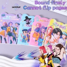 Hasbro 4/8/12pcs High-Quality K-POP Witch Hunt Mini Pocket Notebooks, Portable Bound Memo Pads, Cute Cartoon Design Student Stationery, Mini Journals Suitable For Handbags And Backpacks, Essential For K-POP Fans - Multicolor - View 5