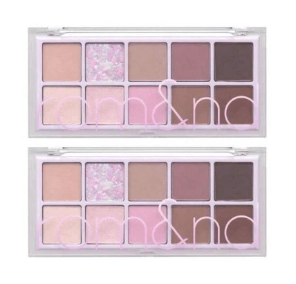 Rom&nd Better Than Palette 102g 09 Dreamy Lilac Garden 2pcs | Eye Makeup Palette, Matte And Shimmer Eye Shadow, Sparkling Glittery, Various 10 Shades, Long Lasting, High Pigmented, Blendable - 單選 - 查看 1