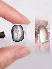 Acrylic Transparent Nail Art Display Stand, Nail Art Display Rack, Fake Nail Practice Display Stand, Fixed Adhesive Strip, Nail Art Accessories, Nail Art DIY Styling Design Tools - Multicolor - View 3