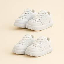 Combo 2 Tênis De Menina Baby – Macios, Leves e Feitos Para Protege-lá Enquanto Brinca Do 20 ao 27 - Compre Agora! - Branco + Branco - Visão 16
