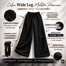 Unisex Wide Leg Sweatpants, Streetwear Style, Loose Fit, Flannel Lined, With Star Print, Stylish - 黑色 - 查看 6