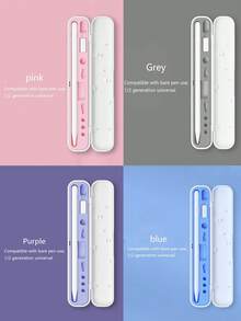 1pc Apple Pencil 1/2 Generation Protective Case, Stylus Tip Protector Adapter, Stylus Protective Cover, Anti-Drop Protective Case - Multicolor - View 9