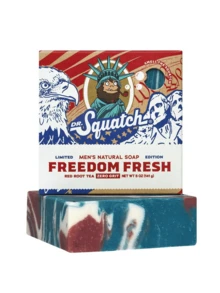 Dr. Squatch Freedom Fresh 45 块香皂，45 片装 - 自由新鮮 - 查看 1