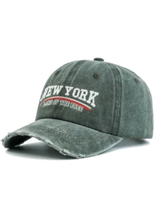 JZML 1顶男女通用纽约字母刺绣棒球帽 - A - 查看 16