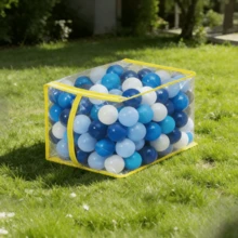 Ball Pit Balls For Toddlers: 50 Colorful Balls – Phthalate-Free, Crush-Resistant Plastic, Baby Toy For Boys And Girls (5.5cm/2.2 Inches) - Royal Blue - View 1