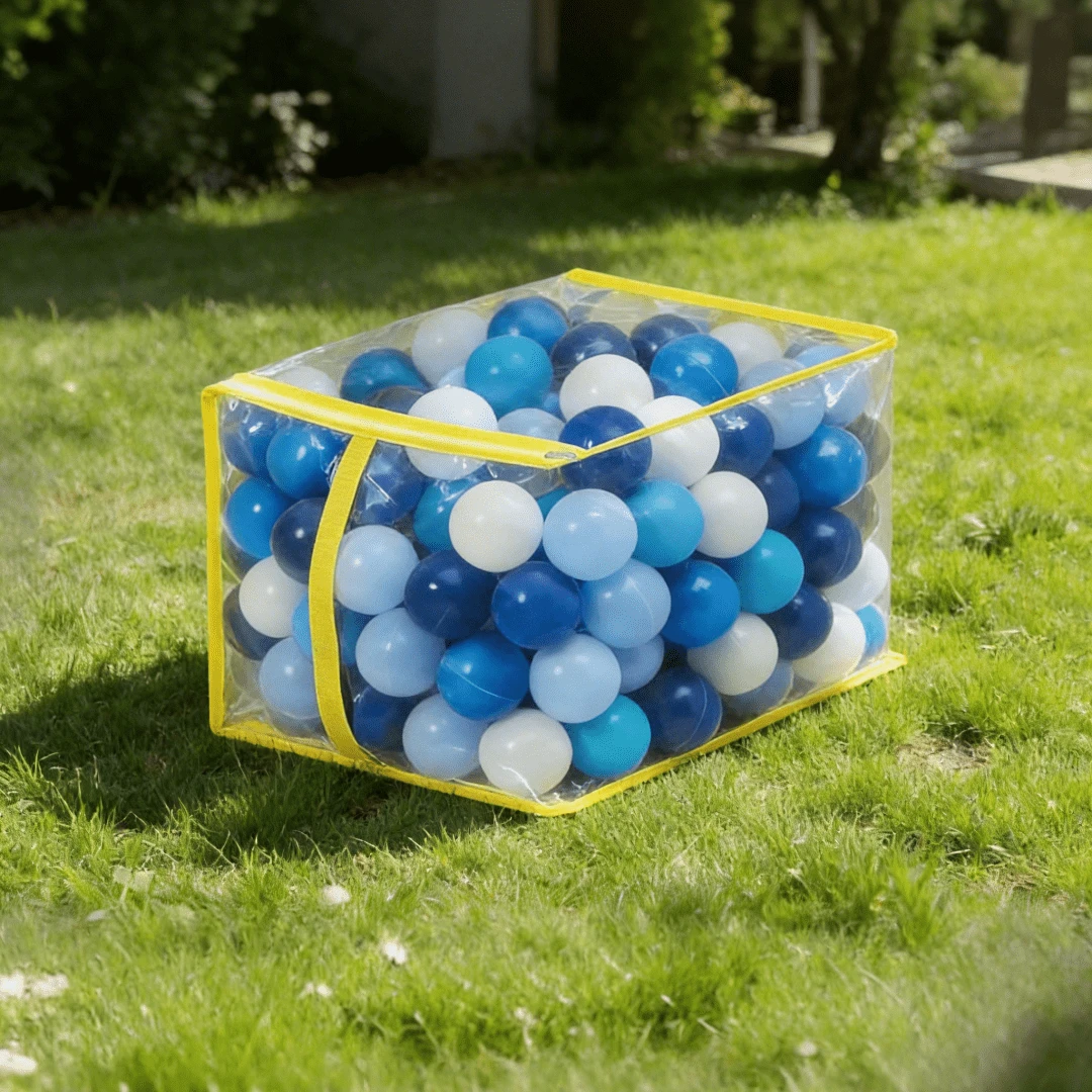 Ball Pit Balls For Toddlers: 50 Colorful Balls – Phthalate-Free, Crush-Resistant Plastic, Baby Toy For Boys And Girls (5.5cm/2.2 Inches) - Royal Blue - View 1