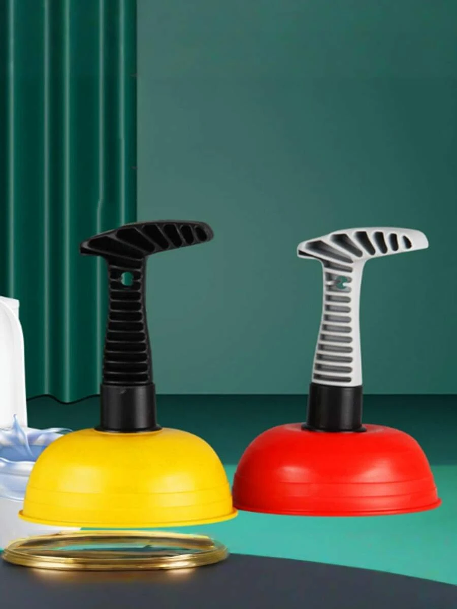 Practical And Portable Kitchen Floor Drain, Household Pipeline Dredging, Water Suction Plug - Multicolor - View 1