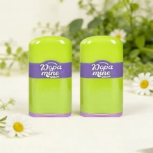 2pcs Compact Double Slot Pencil Sharpener And Eraser 2-In-1, Stationery, Gifts, Prizes, Suitable For School And Office Supplies - Multicolor - View 12