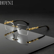 [HOYNI] Thiết kế thương hiệu, 1 cặp kính gọng lớn thời trang họa tiết da báo, phong cách retro, phù hợp cho nữ, tuyệt vời cho du lịch, kỳ nghỉ, đeo hàng ngày, đi biển và các hoạt động ngoài trời. Cần thiết cho kỳ nghỉ hè ở biển và du lịch ngoài trời. - Nhiều màu - Xem 5