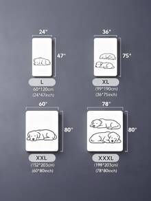 Super Large Dog Comfortable Pet Sleeping Mat, Soft Non-Slip Washable Suitable For Large Dogs, Essential Items For Keeping Pets Warm In Winter, An Ideal Choice For Multi-Pet Families, Family Members Playing With Pets In The Living Room Or Garden - 灰色 - 查看 2