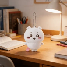 Móc khóa hình thú nhồi bông Miniso Chiikawa Series hoạt hình dễ thương Chiikawa Usagi Hachiware, búp bê nhồi bông mềm mại, móc chìa khóa balo, mặt dây chuyền, quà tặng lễ hội Giáng sinh - Nhiều màu - Xem 9