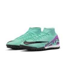 Zapatos de fútbol Nike ZOOM SUPERFLY 9 ACADEMY TF para hombres DJ5629-300 - verde - Ver 6