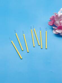 10pcs Portable Long Handle Threading Tool Set, Bright Yellow Quick Threading Sewing Tool, Needle Threading, Sewing Machine Threading, Suitable For Embroidery, Hand Sewing, Clothing Repair, Outdoor DIY Crafts - Threader - View 3