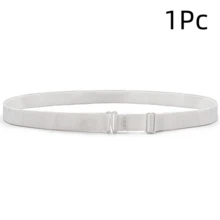 Adjustable Elastic Band, Suitable For Sweaters And Shirts - Multifunctional Waistband And Shirt Shaper, Black And White, Ideal For Custom Fit Clothing, Garment Sewing Accessory | Multifunctional Waistband | Flexible Fabric Band - Multicolor - View 14