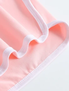 3pcs Girls Elastic Comfy Shorts, Children Summer Sports Pants Girls Bike Cartwheel Shorts Young Girl Short Kids Biker Shorts Multi-Color - màu đen - Xem 7