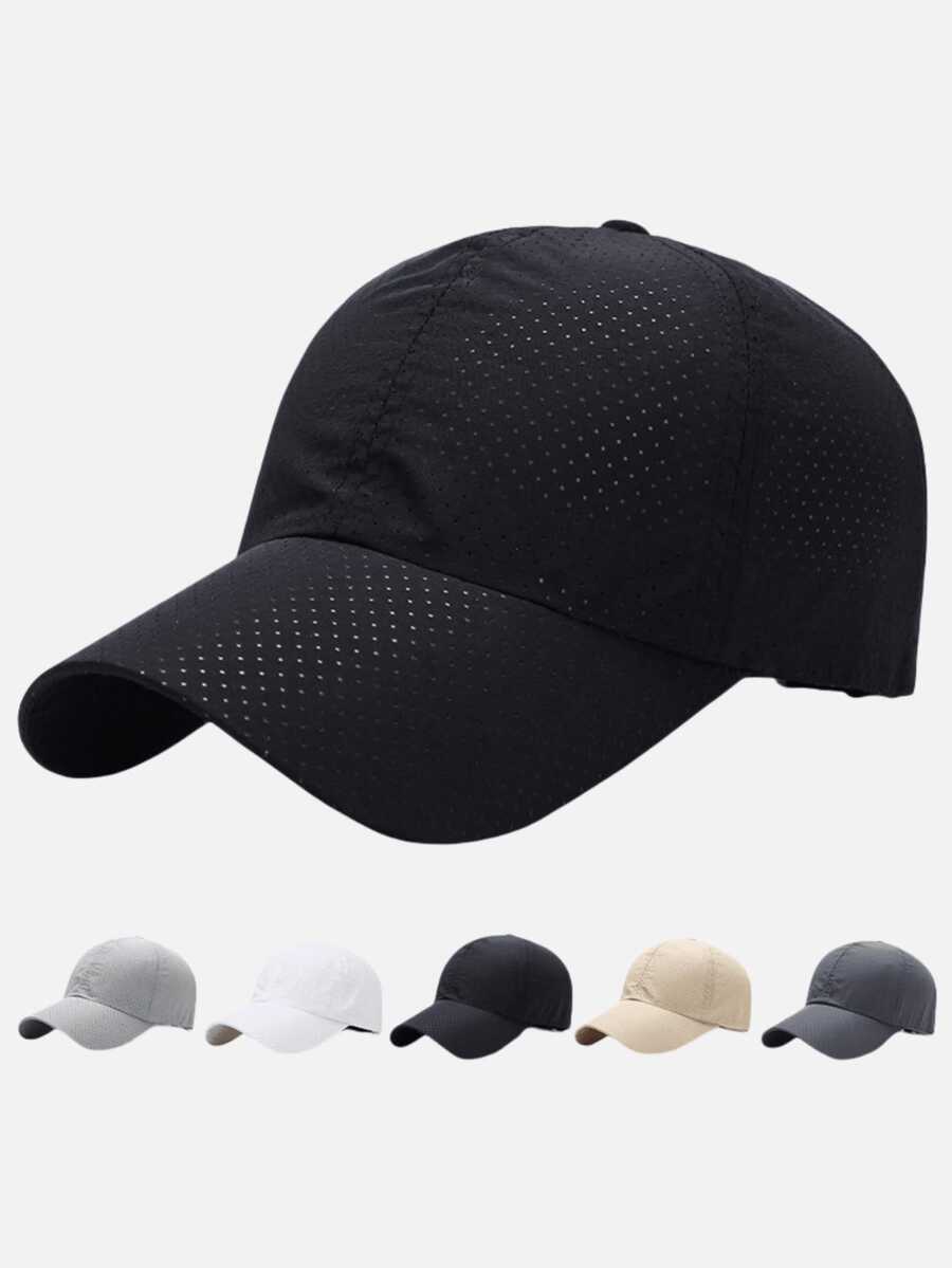 Topi Baseball Pria - Topi Matahari Musim Panas, Cepat Kering, Bernapas, Ringan, Dapat Diatur, Cocok untuk Lari, Golf, Mendaki, dan Aktivitas Luar Ruangan - A - View 1