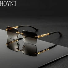 [HOYNI] Thiết kế thương hiệu, 1 cặp kính gọng lớn thời trang họa tiết da báo, phong cách retro, phù hợp cho nữ, tuyệt vời cho du lịch, kỳ nghỉ, đeo hàng ngày, đi biển và các hoạt động ngoài trời. Cần thiết cho kỳ nghỉ hè ở biển và du lịch ngoài trời. - Nhiều màu - Xem 14