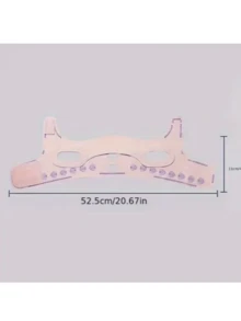 V-Shape Face , Face Massage Strap, For Lifting Cheeks And Chin - Baby Pink - View 5