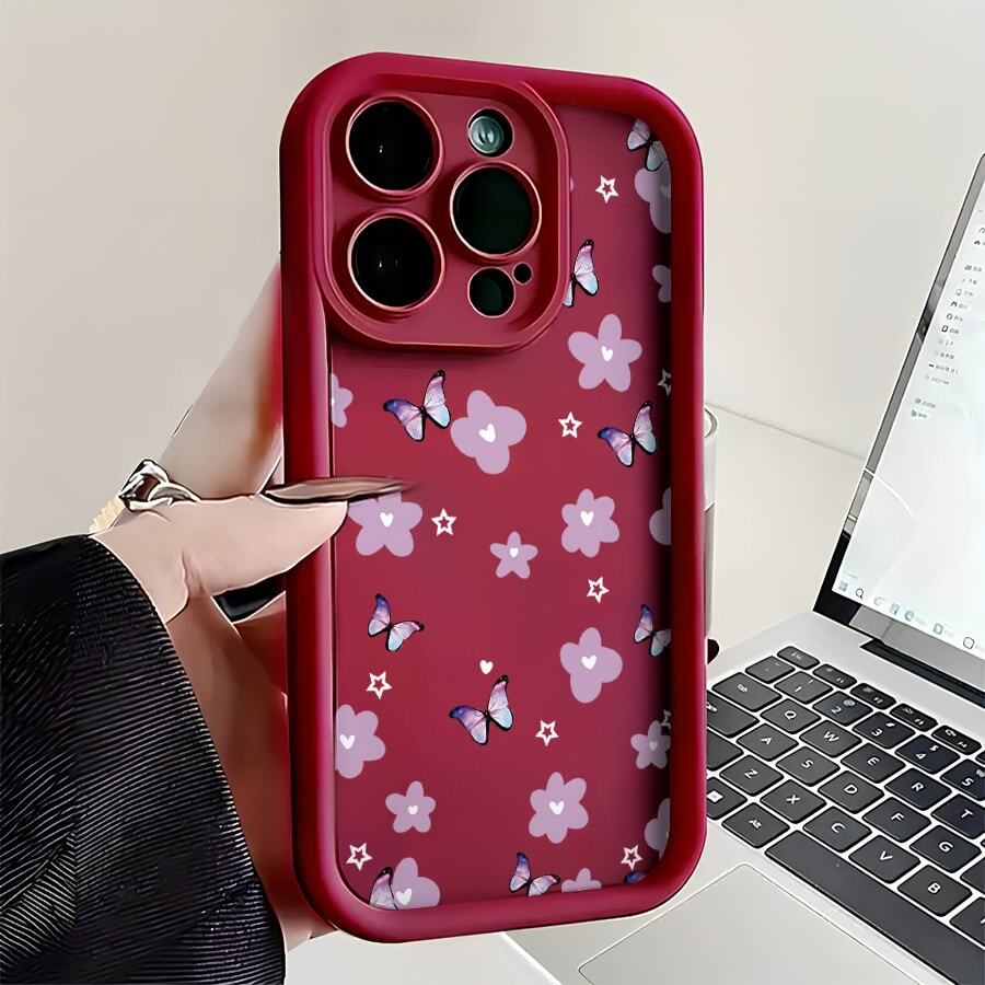 Basic Phone Cases - Burgundy - View 1