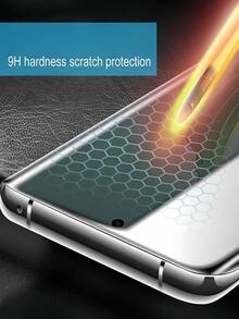 3片装全覆盖防窥防碎裂自修复屏幕保护膜，兼容三星Galaxy S26 S25 S24 Ultra FE A26 A17 A06 A56 A55 A57 A37 Z Flip 3/4/5/6/7、15T 14T Poco M6 M7 X7 Pro、Note 15 14 14c 15c 4G 5G、荣耀Magic 5/6/7/8 Lite Pro X9A X9B X9C X9D 90 100 200 400 500等机型，防刮花，保护隐私，软膜，非玻璃材质 - 黑色 - 查看 12