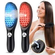 4-In-1 Hair Massager Brush With Laser For Treatment And Control Of Hair Loss - Bộ kit-1 Màu ngẫu nhiên - Xem 1