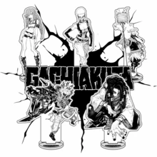 Acrylic Stand-Up Model Keychain Decoration Collectible Cosplay Gift For Fans Of Anime/Manga Series "[]" - Multicolor - View 2