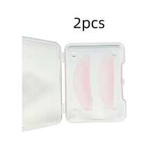 2pcs Reusable Silicone Eyelash Lift Pads, Soft Eyelash Curler, Self-Adhesive Design, No Glue Needed, Ultra-Lightweight - Multicolor - View 13