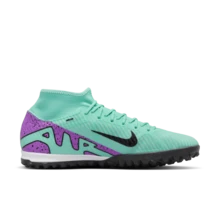 Zapatos de fútbol Nike ZOOM SUPERFLY 9 ACADEMY TF para hombres DJ5629-300 - verde - Ver 4