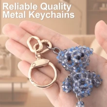 钥匙扣龙虾扣、狗扣、开口环、证件夹挂钩、弹簧扣、挂钩、背包扣 - 多色 - 查看 4