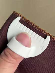2/1 Set Sewing Tools Kit, Easy-To-Use Sewing Tools - Plastic Edging Presser Foot, Suitable For Beginners And Elderly, 4mm And 3mm Edging Spacing, Great For DIY Handcraft Projects, Sewing Accessories/Ergonomic Design/Smooth Surface, Garment Sewing And Fabrics, Other Sewing Tools - Multicolor - View 4