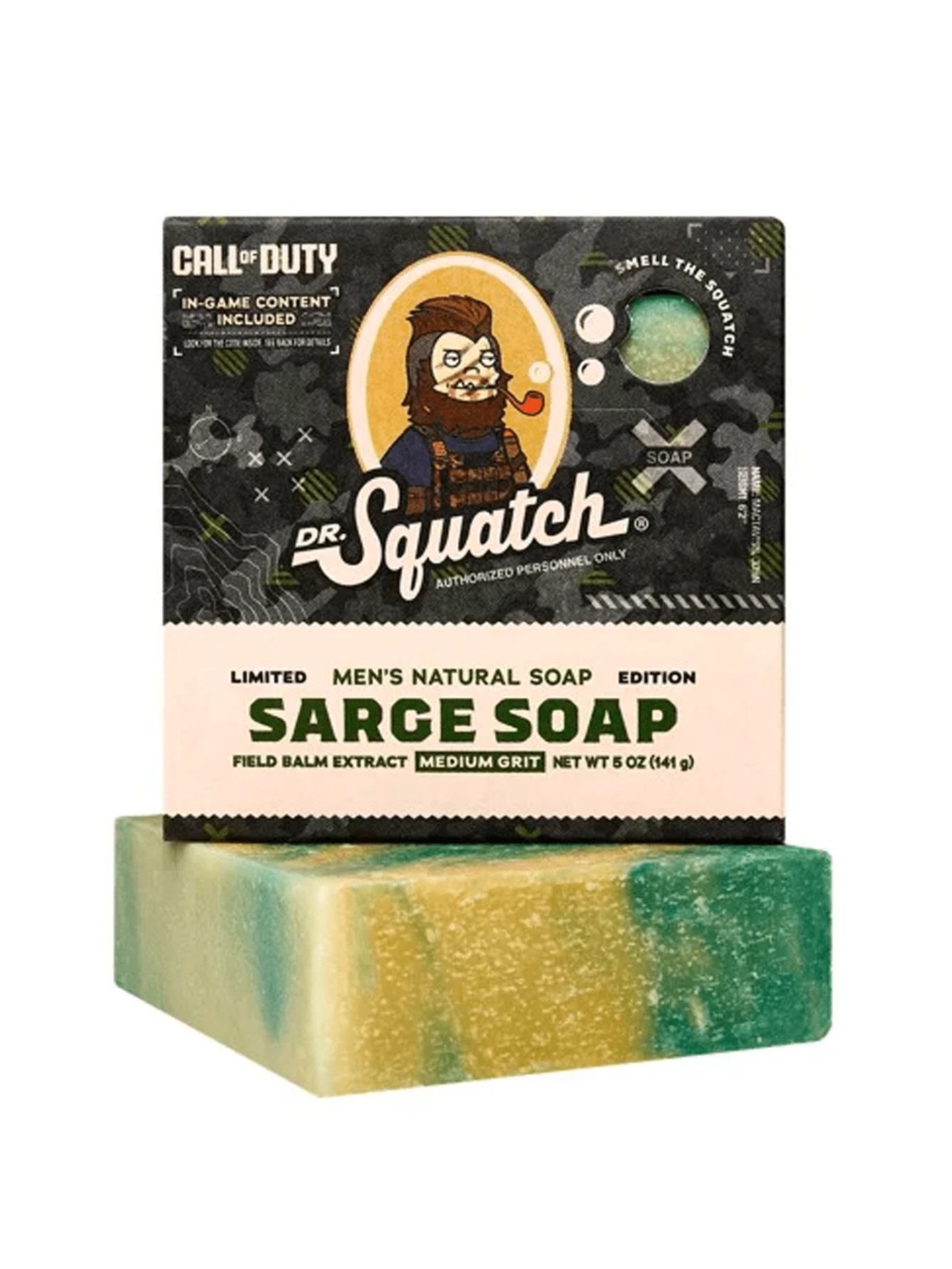 Dr. Squatch Sarge 香皂 5盎司/141克 - 彩色 - 查看 1