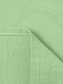 1/24pcs Modern European & American Vintage Style Solid Color Minimalist Textured Table Runner, Soft Absorbent Tablecloth For Hotel, Party, Home Dining Table Decor - Green - View 10