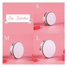 定制个性化木质婚礼铃鼓 - 小号/中号/大号可选，可刻字/刻名，音乐主题餐桌装饰，婚礼宾客回礼，新娘派对及宴会中心摆件，独特的婚礼纪念品及音乐装饰，适用于婚礼、订婚、周年纪念及新娘送礼会，优雅的带铃铛木质铃鼓，适合婚礼餐桌布置，为新娘、新郎及婚礼宾客定制的婚礼音乐礼物 - 婚禮鈴鼓 - 查看 7