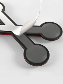3D "Shoelace" Stickers And Body Decals - Suitable For Customizing Cars, Motorcycles And Electric Vehicles, Effectively Covering Scratches - A - View 7