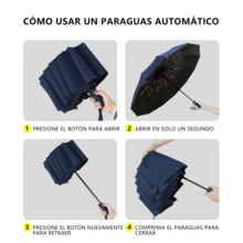 AMOROSA Outdoor Umbrellas - Navy Blue - View 8