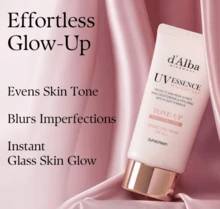d'Alba ウォーターフル トーンアップ フェイスサンクリーム 50ml 2個セット｜韓国コスメ サンケア トーンアップクリーム メイクアップベース フェイスベース 保湿ケア - ピンク + グリーン - チェックする 3