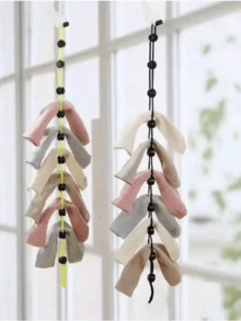 多功能无缝袜子晾晒架——衣橱中清洗、晾干和整理袜子的完美之选 - 多色 - 查看 8