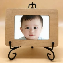 Wooden Baby Tooth Keepsake Box With Photo Frame, Holder For Fallen Teeth And Hair, Great For Baby Shower Party And Birthday Gift For Boys And Girls - Rectangle - View 6
