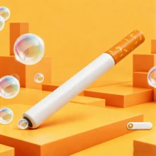 Novelty Cigarette Shaped Bubble Blower, Mini Portable Bubble Machine With Cigarette Pack Design, Funny Stress Relief Gag Toy For Relaxation, Pranks, Office Entertainment & Party Favors, Perfect Gift Idea For Men And Women - Nhiều màu sắc - Xem 3