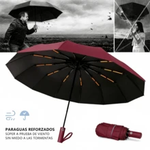 AMOROSA Outdoor Umbrellas - Burgundy - View 2