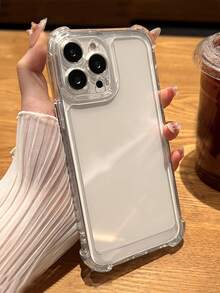 透明硬质亚克力手机壳，兼容 17 Pro Max/17 Pro/17 Air/17/16 Pro Max/16/16 Pro/16 Plus/15/15 Pro Max/15 Pro/15 Plus/11/12/13/14 Pro Max/XS/XR/11 Pro/11 Pro Max/12 Pro/12 Pro Max/13 Pro/13 Pro Max/7 Plus/14 Pro/14 Pro Max/14 Plus/7 Plus/8 Plus/8/SE2，简约设计 - 無色 - 查看 2