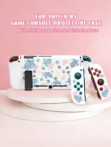 1pc Ocean Element Turtle Pattern Protective Case For Nintendo Switch 2 (2025) Game Console, Compatible With Switch NS/Switch OLED/Switch Lite, TPU Soft Shell, Universal Protective Cover, Switch Controller Protector, Switch Gaming Accessories, Anti-Drop, Anti-Slip, Scratch-Resistant, Stylish, Best Gift For Family And Friends - View 15