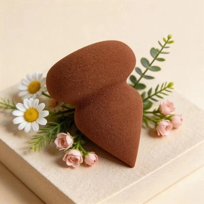 Multi-Color Gourd Shaped Makeup Sponge, Soft & Skin-Friendly Makeup Tool