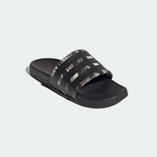 Adidas ADILETTE COMFORT 2.0 SLIDES Better Scarlet / Crystal White / Dark Blue Unisex HQ2469 | Classic, Casual, Everyday, Comfortable - 黑色迷彩 - 查看 5