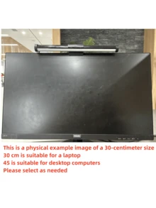 1pc LED Screen Light, Computer Screen Ambient Light, Indoor Lighting Lamp, Desk Lamp, Adjustable Three Colors, Three-Button USB Wire Control, 45-Degree Adjustable Angle, Computer Lamp, Eye-Care Lamp, Reading Light - USB - View 13