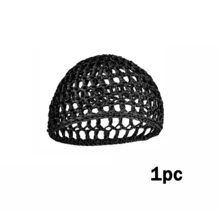 Mũ đội tóc giả dày, dài, có thể điều chỉnh, dạng lưới, đan móc, may vá, băng đô lưới giữ tóc. - Xem 11