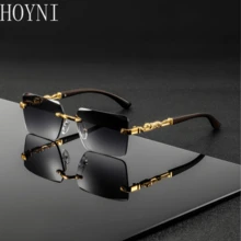 [HOYNI] Thiết kế thương hiệu, 1 cặp kính gọng lớn thời trang họa tiết da báo, phong cách retro, phù hợp cho nữ, tuyệt vời cho du lịch, kỳ nghỉ, đeo hàng ngày, đi biển và các hoạt động ngoài trời. Cần thiết cho kỳ nghỉ hè ở biển và du lịch ngoài trời. - Nhiều màu - Xem 13